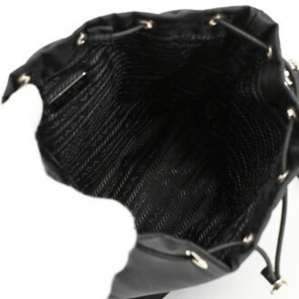 Prada Drawstring Pouch Nero Black - image 4